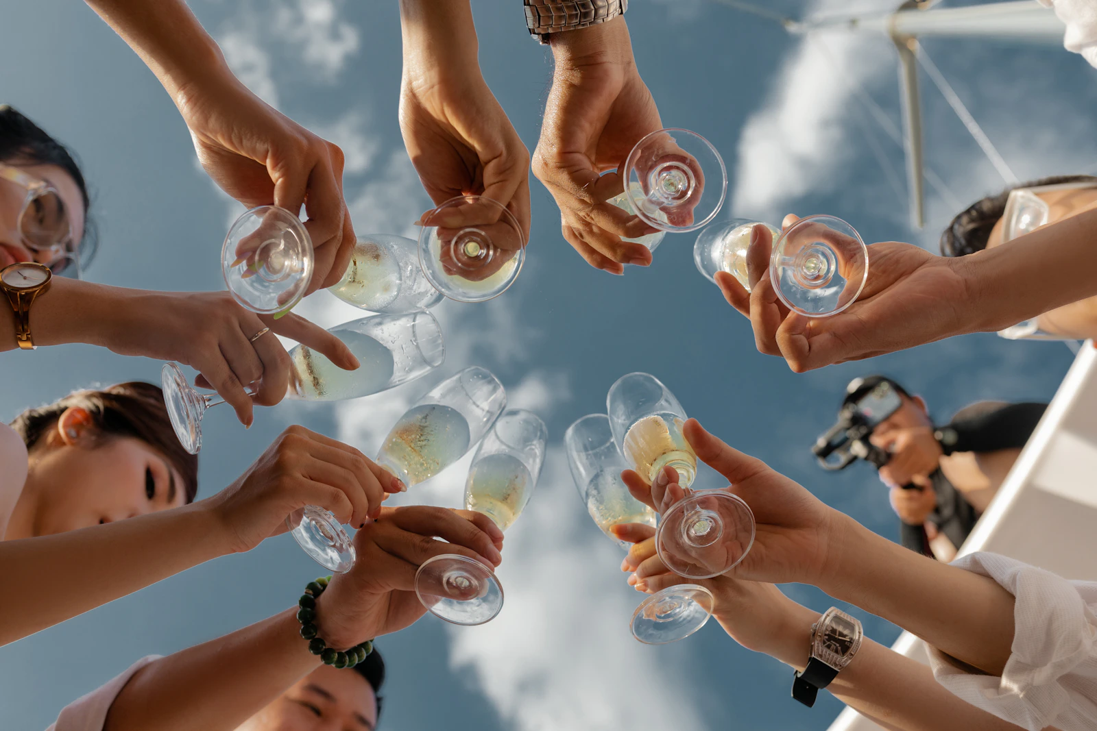 Champagne for the party