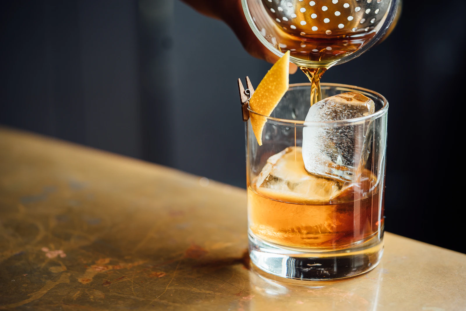 A round of drinks